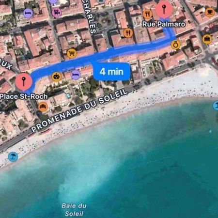 Sublime T2/ Cosy/ Clim/ Parking/Plage Menton Kültér fotó