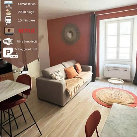 Sublime T2/ Cosy/ Clim/ Parking/Plage Menton Kültér fotó